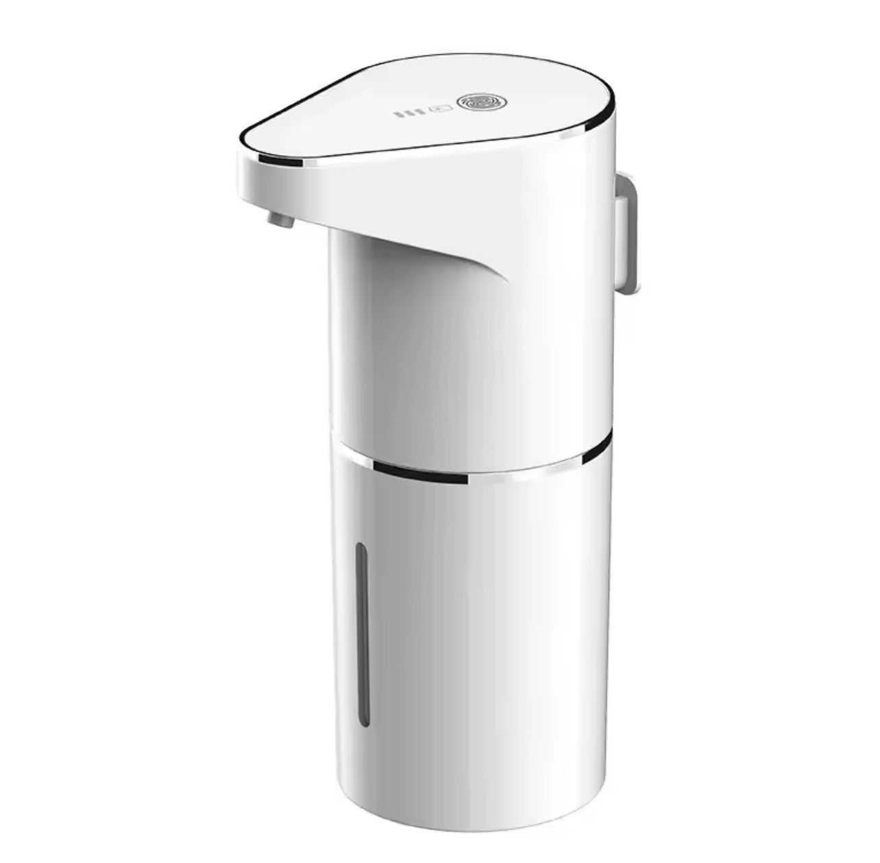 Dispensador de jabón recargable con Sensor inteligente, máquina de burbujas desinfectante de manos Vertical montada en la pared, sin contacto, multivelocidad